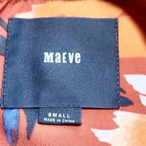 Maeve Sketched Peonies Tunic Dress by Anthropologie - Picture 14 of 15